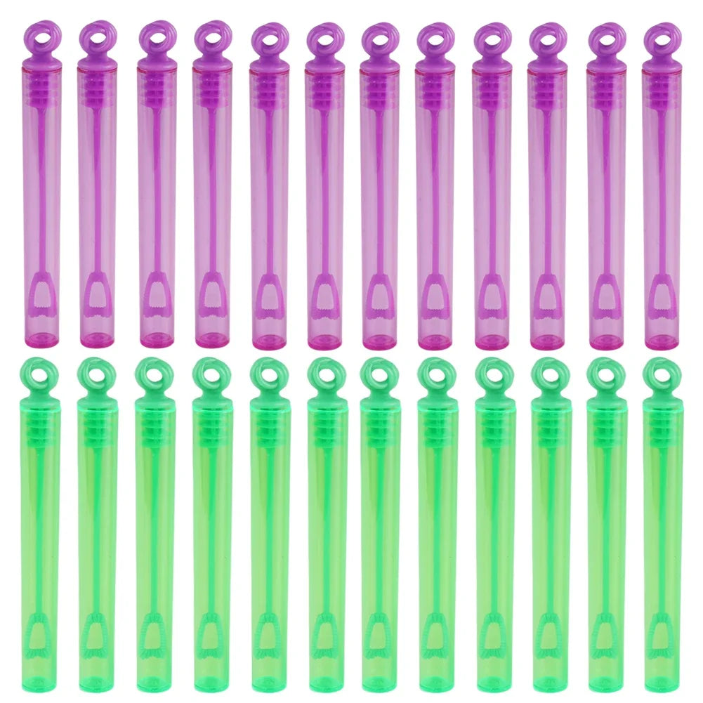 Bubble Soap Bottle Wedding Guests Gifts Colorful Bubble Stick Sets Circular Shape Easter Mini Bubble Wands for Kids Children