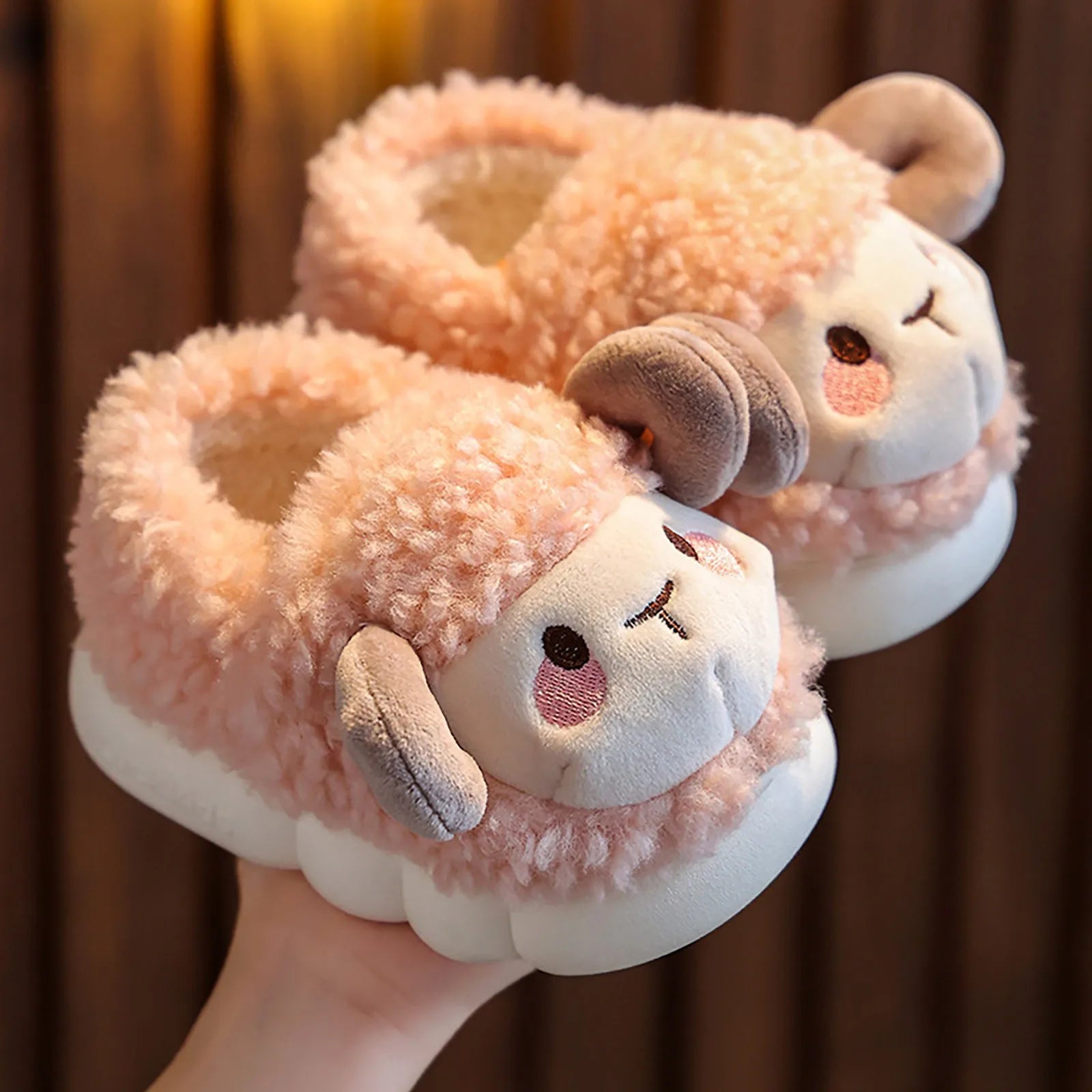 Kids Slippers Girls Size 2 Toddler Infant Kids Baby Warm Shoes Boys Girls Cartoon Soft Soled Slippers Sock Slippers for Girls