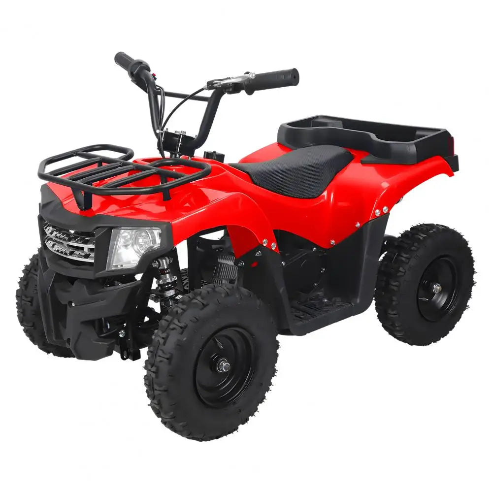 2-Stroke 49CC Kids Ride On Truck Car, 4WD Gas Powered, With Lights,Metal Suspension,ATV Play Car LED Light Toys Birthday Gifts