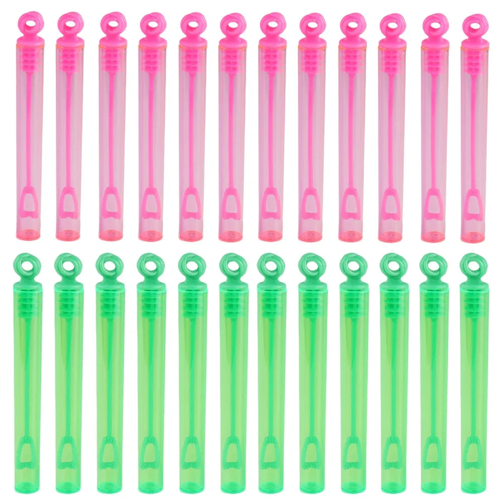 Bubble Soap Bottle Wedding Guests Gifts Colorful Bubble Stick Sets Circular Shape Easter Mini Bubble Wands for Kids Children