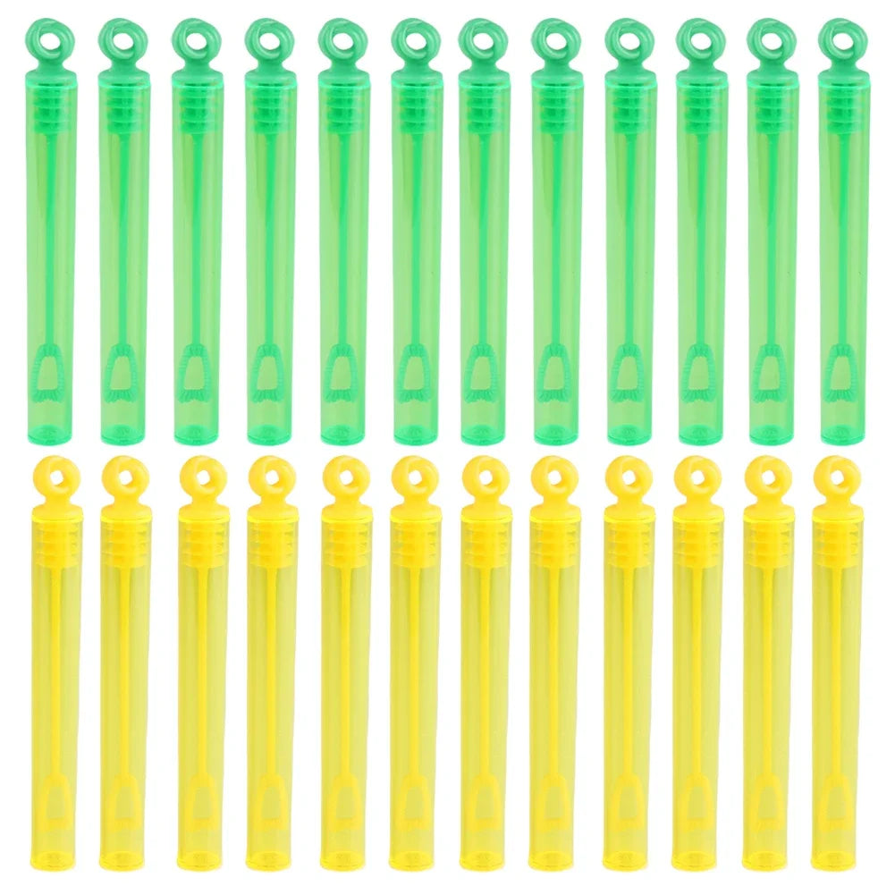 Bubble Soap Bottle Wedding Guests Gifts Colorful Bubble Stick Sets Circular Shape Easter Mini Bubble Wands for Kids Children