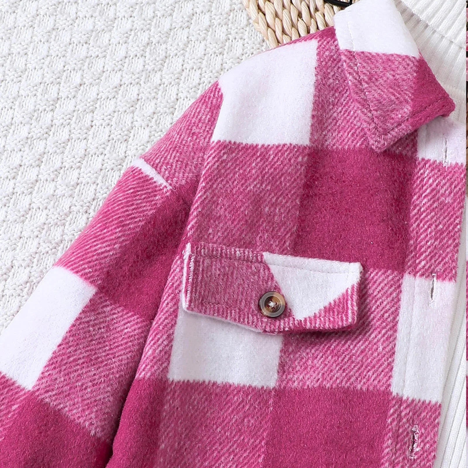 Toddler Winter Coat 5t Autumn Winter Toddler Boys Girls Long Sleeve Shirt Plaid Prints Shirt Tops Outwear For Girl Baby Coats