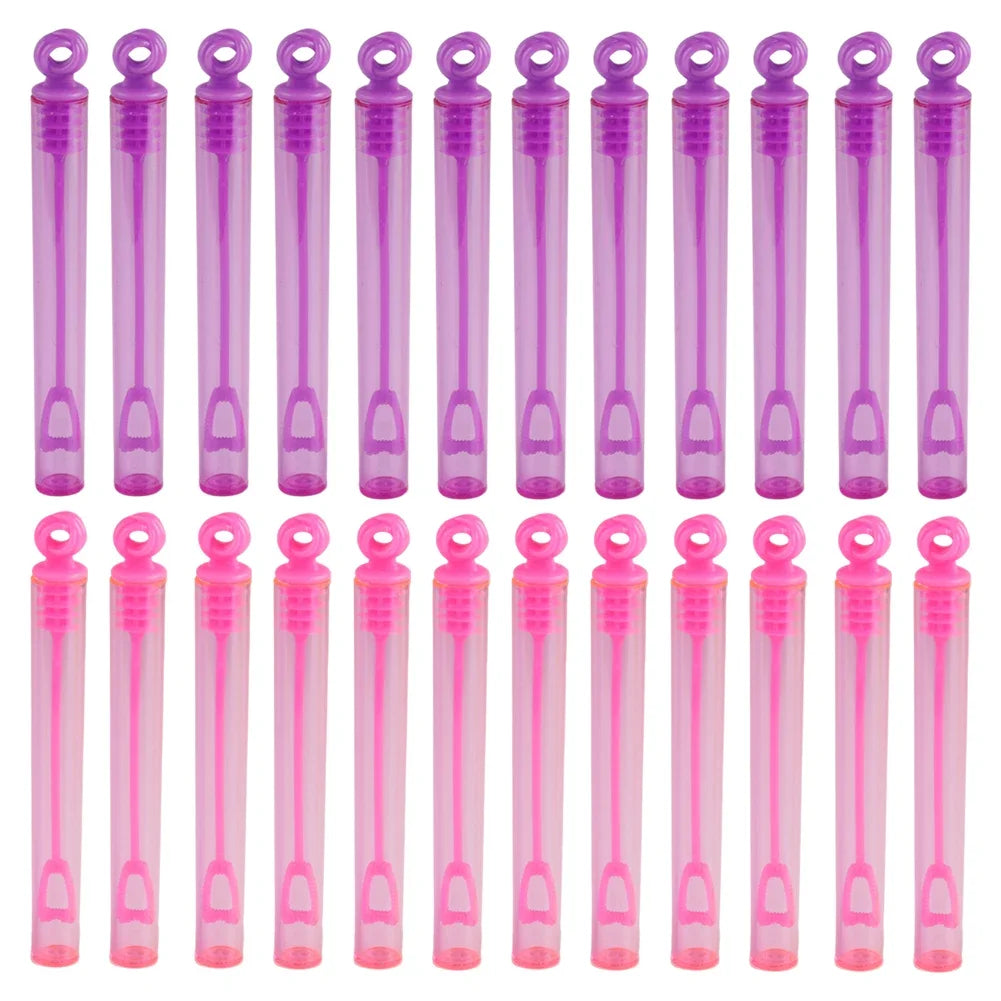 Bubble Soap Bottle Wedding Guests Gifts Colorful Bubble Stick Sets Circular Shape Easter Mini Bubble Wands for Kids Children