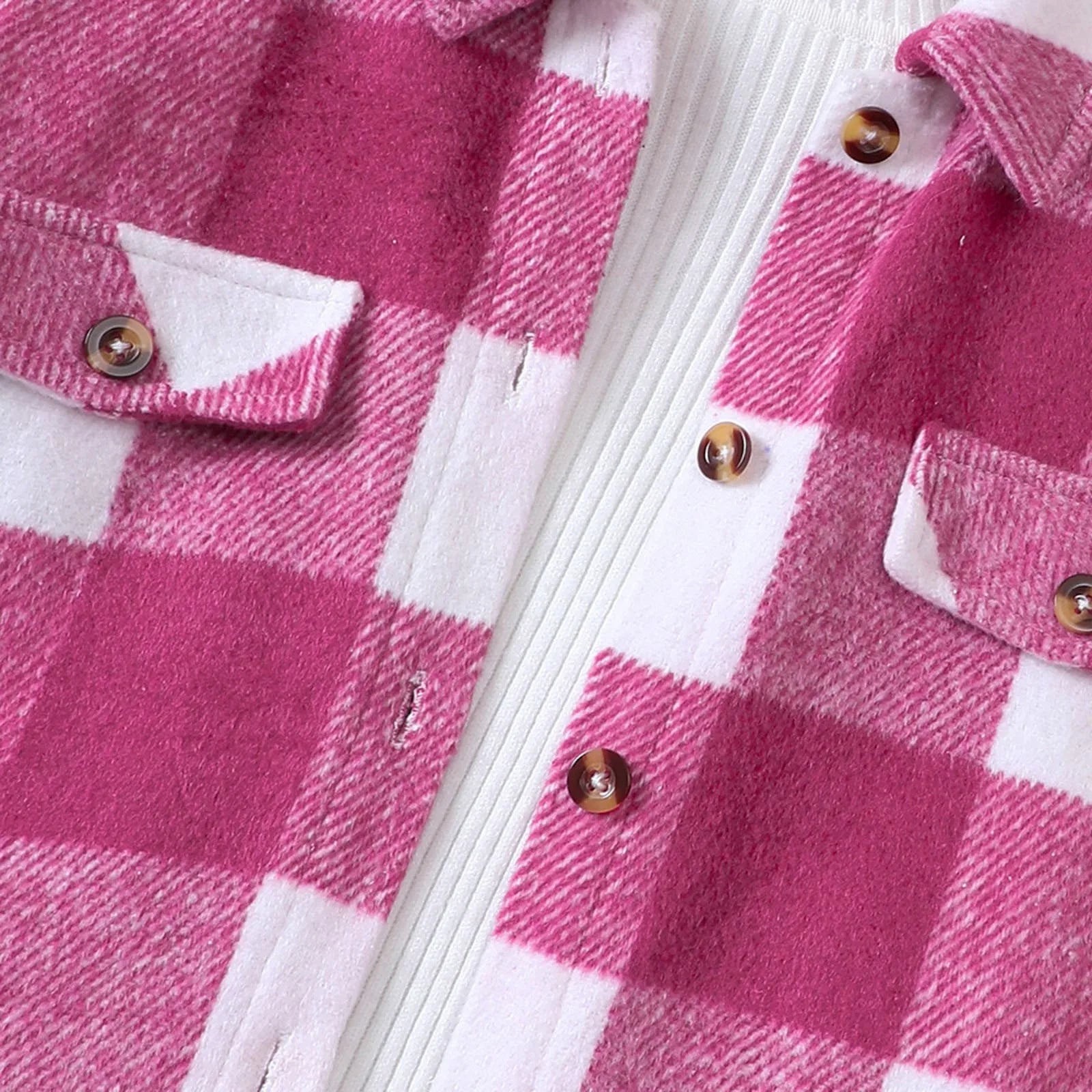Toddler Winter Coat 5t Autumn Winter Toddler Boys Girls Long Sleeve Shirt Plaid Prints Shirt Tops Outwear For Girl Baby Coats