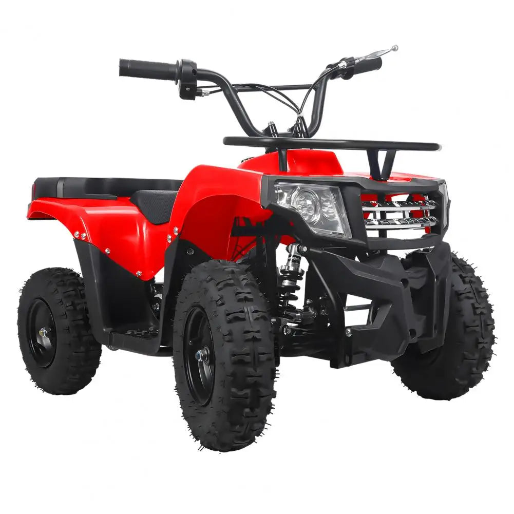 2-Stroke 49CC Kids Ride On Truck Car, 4WD Gas Powered, With Lights,Metal Suspension,ATV Play Car LED Light Toys Birthday Gifts