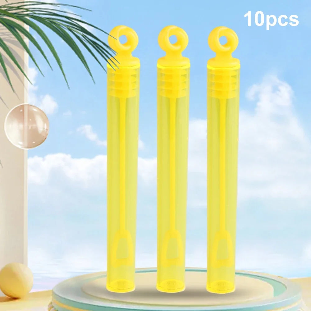 Bubble Soap Bottle Wedding Guests Gifts Colorful Bubble Stick Sets Circular Shape Easter Mini Bubble Wands for Kids Children