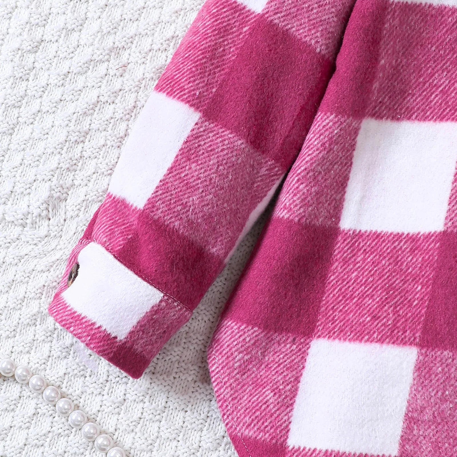 Toddler Winter Coat 5t Autumn Winter Toddler Boys Girls Long Sleeve Shirt Plaid Prints Shirt Tops Outwear For Girl Baby Coats